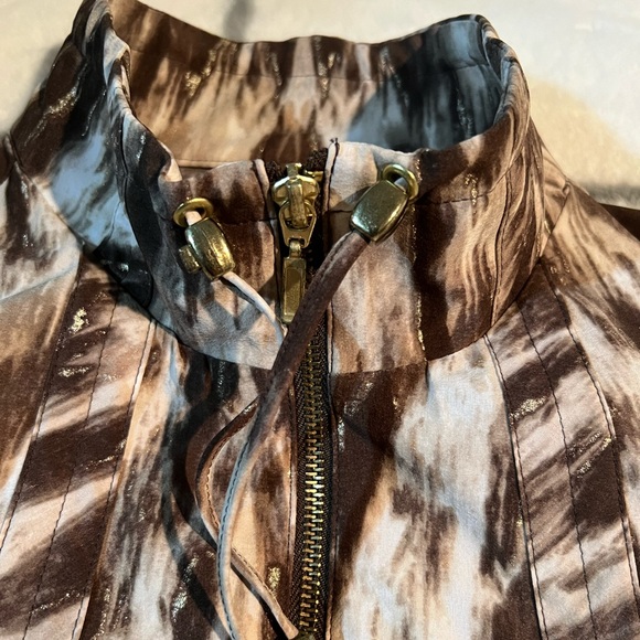 Women’s Chico’s Zenergy zip front lightweight jacket Size 2 (12-14) - Picture 3 of 11